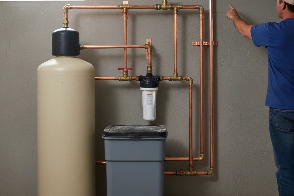 Whole-house water treatment system installed in South Wilmington